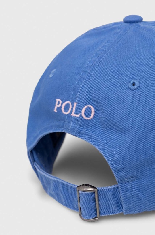 Akcesoria Polo Ralph Lauren czapka z daszkiem bawełniana 211912843 niebieski
