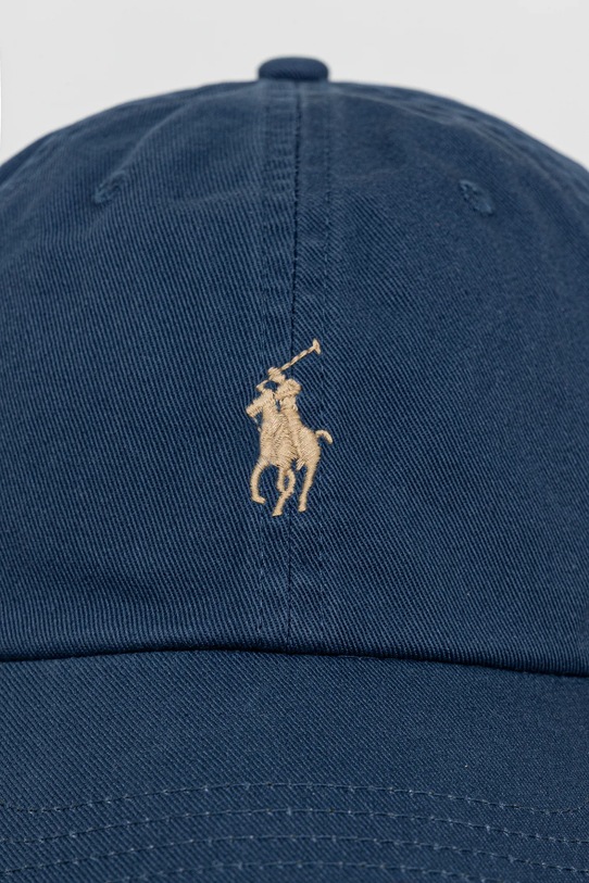 Akcesoria Polo Ralph Lauren czapka z daszkiem bawełniana 211912843 granatowy