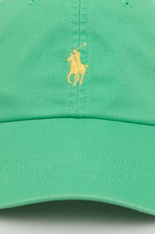 Polo Ralph Lauren czapka z daszkiem bawełniana 211912843 zielony SS25