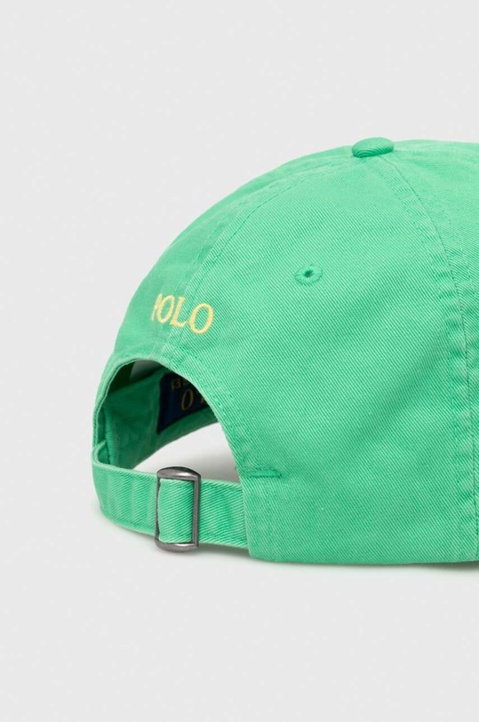 Akcesoria Polo Ralph Lauren czapka z daszkiem bawełniana 211912843 zielony