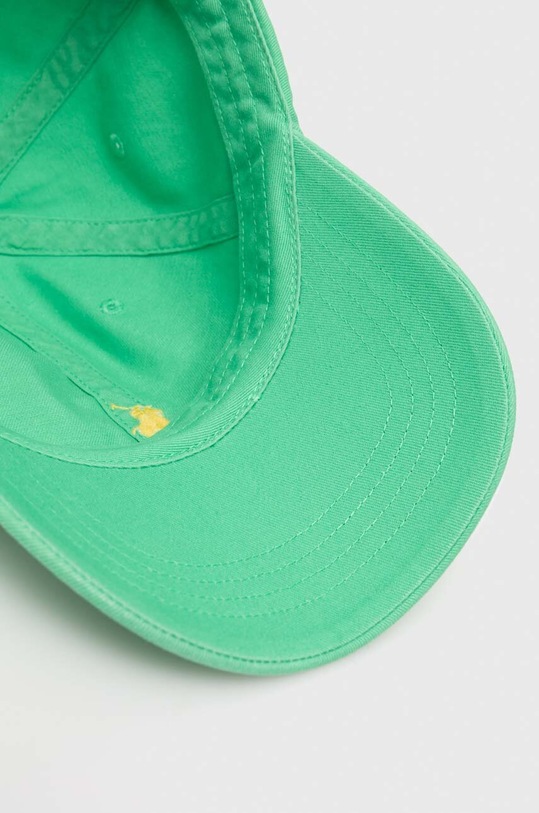 Polo Ralph Lauren czapka z daszkiem bawełniana zielony 211912843