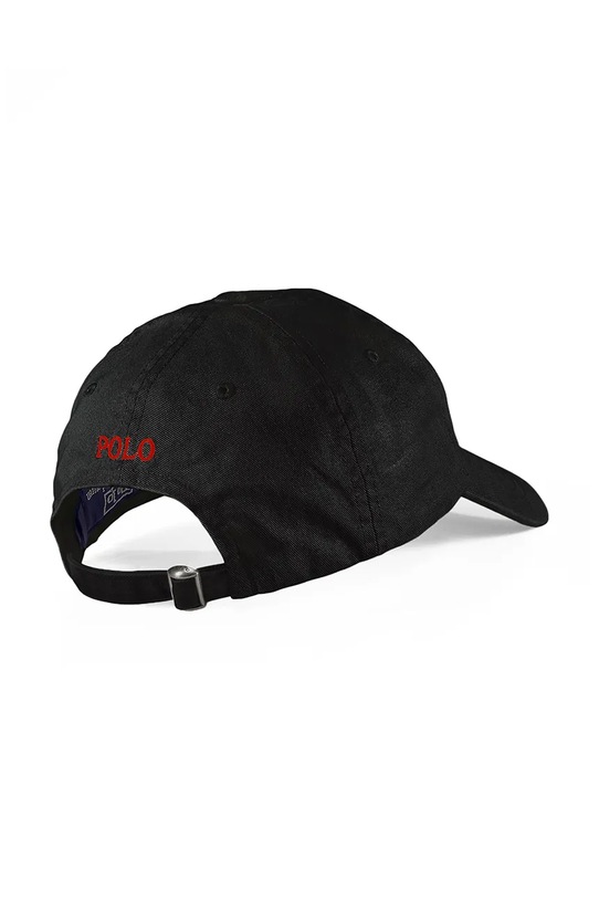 Polo Ralph Lauren czapka z daszkiem bawełniana 211912843 czarny AW25