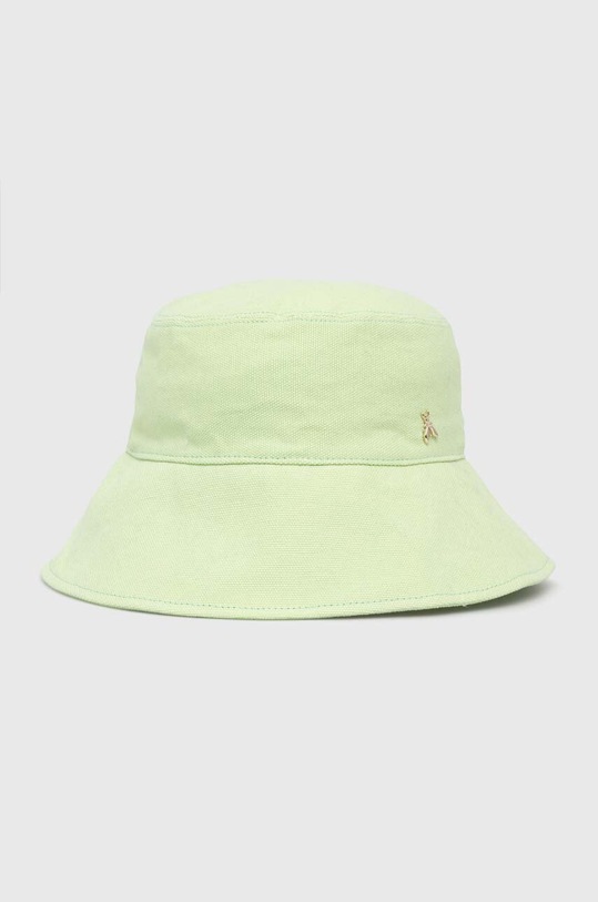 Patrizia Pepe palarie din bumbac bumbac verde 2F0030.A249