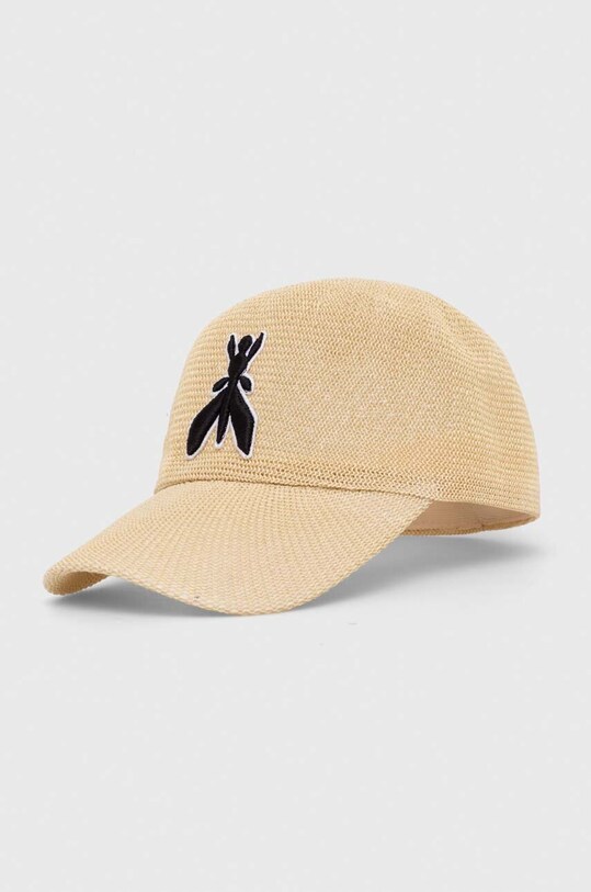 Patrizia Pepe czapka z daszkiem pozostałe beżowy 2F0031.V014