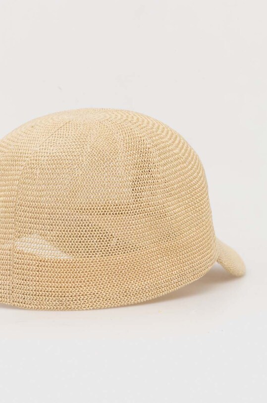 Akcesoria Patrizia Pepe czapka z daszkiem 2F0031.V014 beżowy