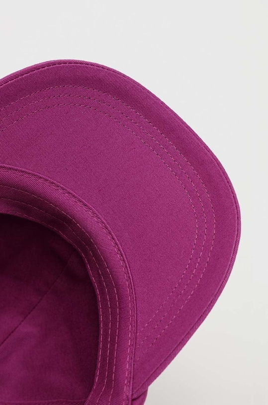 Calvin Klein Jeans czapka z daszkiem bawełniana dziecięca fioletowy IU0IU00150.PPYX