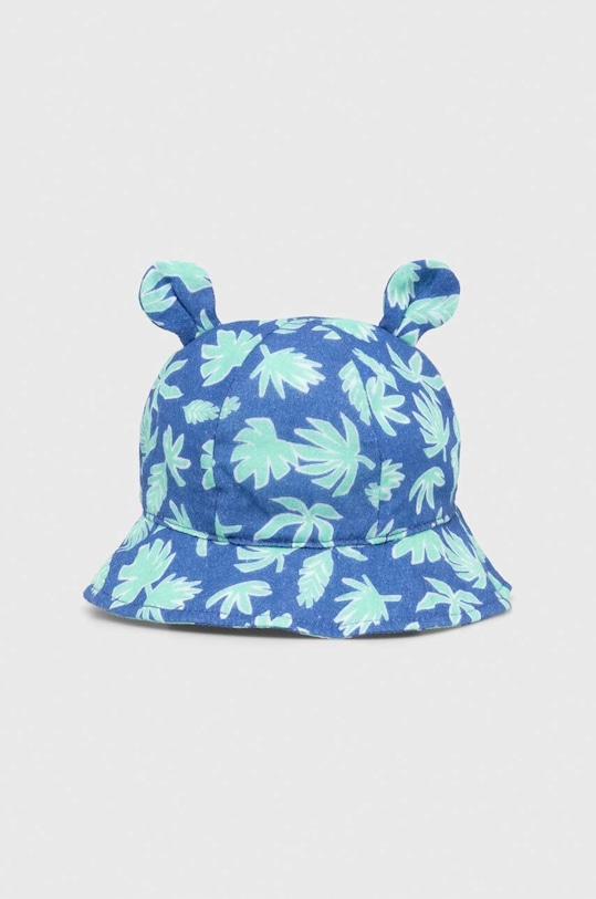 United Colors of Benetton kapelusz bawełniany dziecięcy wzorzyste niebieski 6G9NAA00E.W.SEASONAL