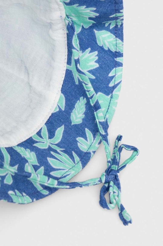 United Colors of Benetton kapelusz bawełniany dziecięcy niebieski 6G9NAA00E.W.SEASONAL