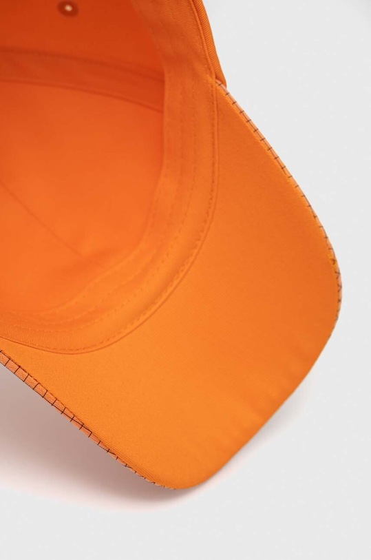 Calvin Klein Jeans czapka z daszkiem bawełniana dziecięca pomarańczowy IU0IU00425.PPYX