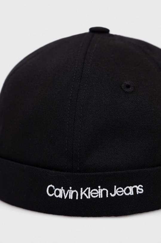 Calvin Klein Jeans czapka bawełniana dziecięca IU0IU00427.PPYX czarny SS23