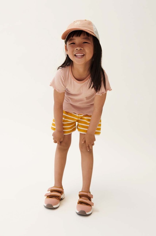 Κοριτσίστικα Παιδικό βαμβακερό καπέλο μπέιζμπολ Liewood Danny LW17683 πορτοκαλί