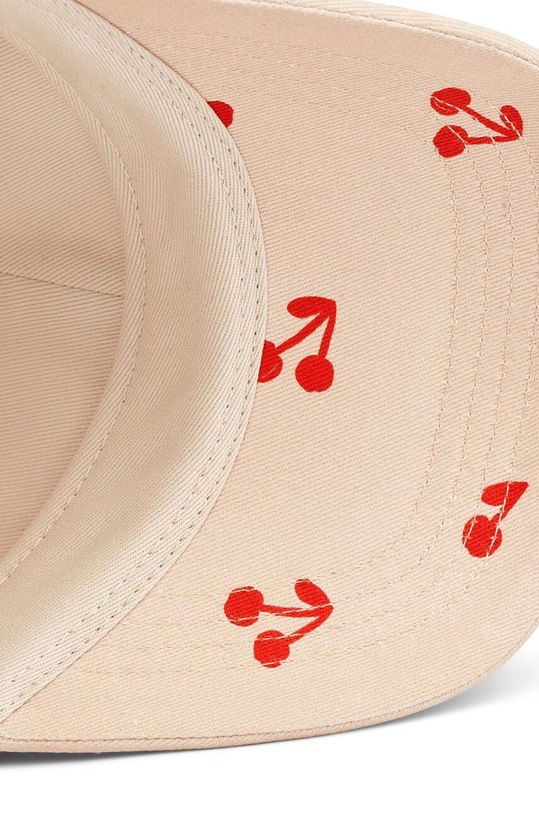 Liewood czapka z daszkiem bawełniana dziecięca Danny LW17683 czerwony SS25