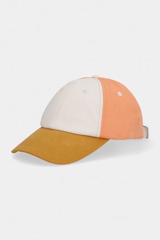 Детская хлопковая кепка Liewood Danny хлопок бежевый LW17683