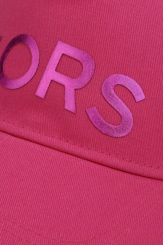 Dziewczynka Michael Kors czapka bawełniana dziecięca R11121 fioletowy