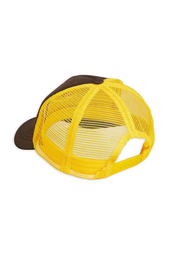 Mini Rodini czapka z daszkiem dziecięca brązowy 2316510497