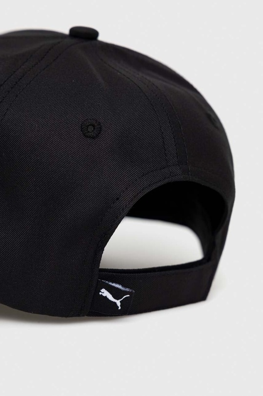 Chłopiec Puma czapka z daszkiem dziecięca PUMA Metal Cat Cap Jr 02454901.PPYX czarny