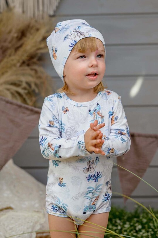 Дитяча шапка Jamiks блакитний MARLEY.Nakryc.JWF110.K
