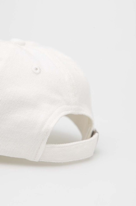 Chłopiec United Colors of Benetton czapka z daszkiem bawełniana dziecięca 6G0QCA013.G.SEASONAL biały