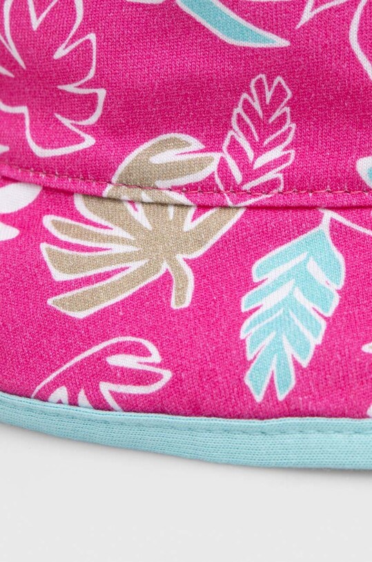 Детска памучна капела с две лица United Colors of Benetton 6GIAGA00O.P.SEASONAL виолетов SS23