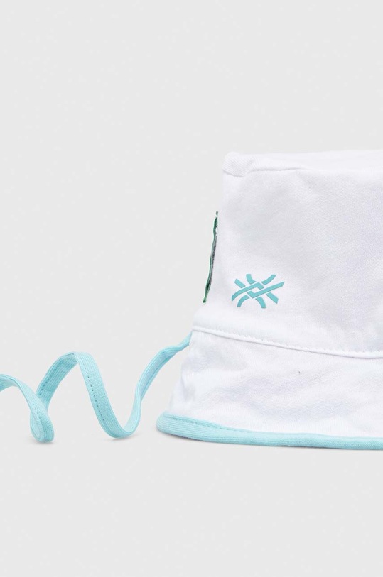 Κοριτσίστικα Αναστρέψιμο βαμβακερό παιδικό καπέλο United Colors of Benetton 6GIAGA00O.P.SEASONAL μωβ