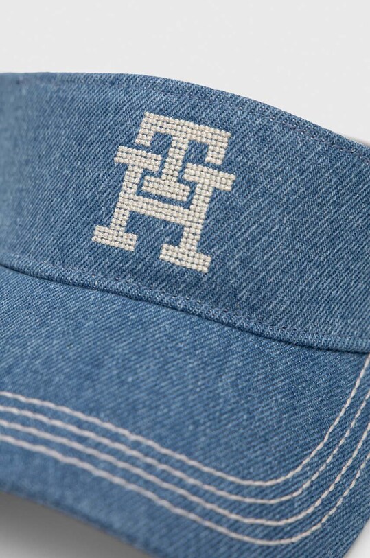 Детский джинсовый козырек Tommy Hilfiger AU0AU01676.PPYX голубой SS23