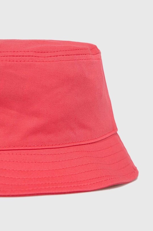 Deklice Otroški bombažni klobuk Tommy Hilfiger AU0AU01624.PPYX oranžna