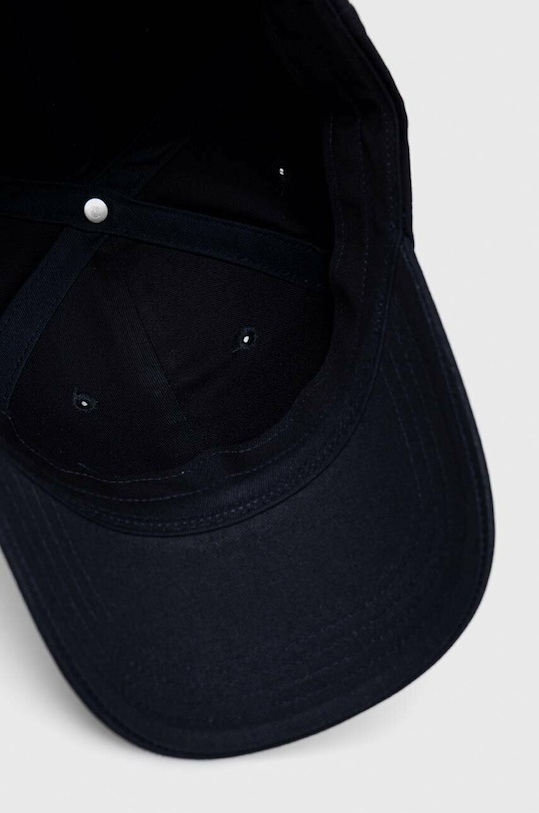 Детская хлопковая кепка Tommy Hilfiger тёмно-синий AU0AU01667.PPYX