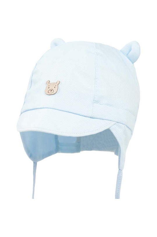 Detská bavlnená čiapka Jamiks FREDDY FREDDY.Nakryc.JLF021.K modrá SS23