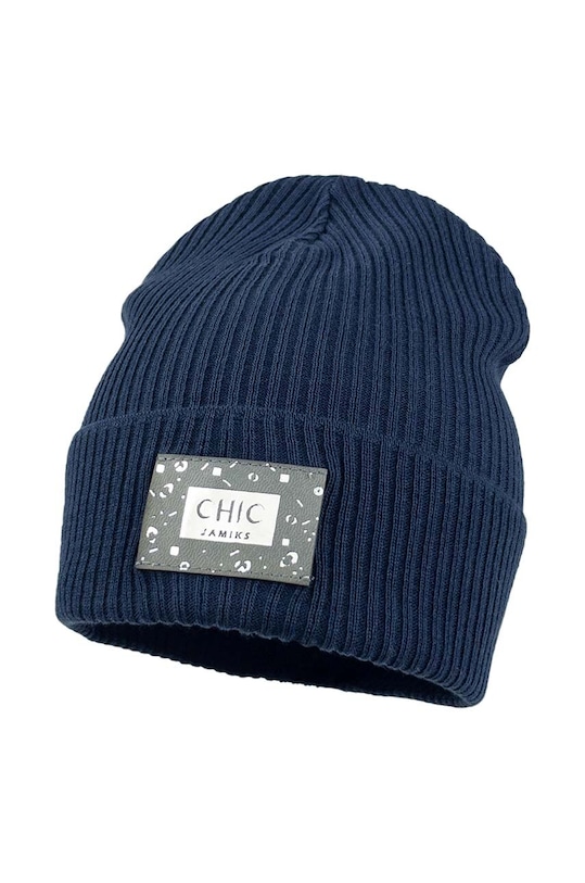 Dětská bavlněná čepice Jamiks HALLA.Nakryc.JWF004.K námořnická modř SS23