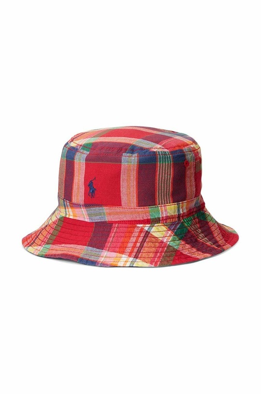 Polo Ralph Lauren kapelusz dwustronny bawełniany dziecięcy 323903651001 granatowy SS23