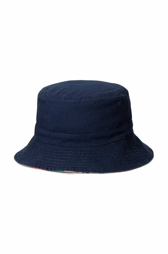 Chłopiec Polo Ralph Lauren kapelusz dwustronny bawełniany dziecięcy 323903651001 granatowy