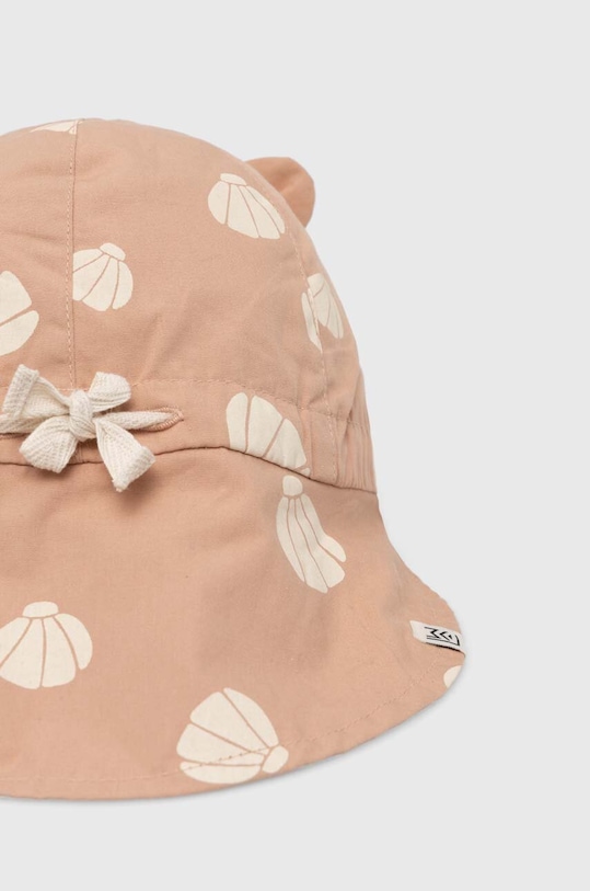 Liewood șapcă reversibilă din bumbac pentru copii LW17698 portocaliu