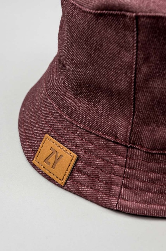 Chłopiec zippy kapelusz bawełniany dziecięcy ZKBAC0304.23002 bordowy