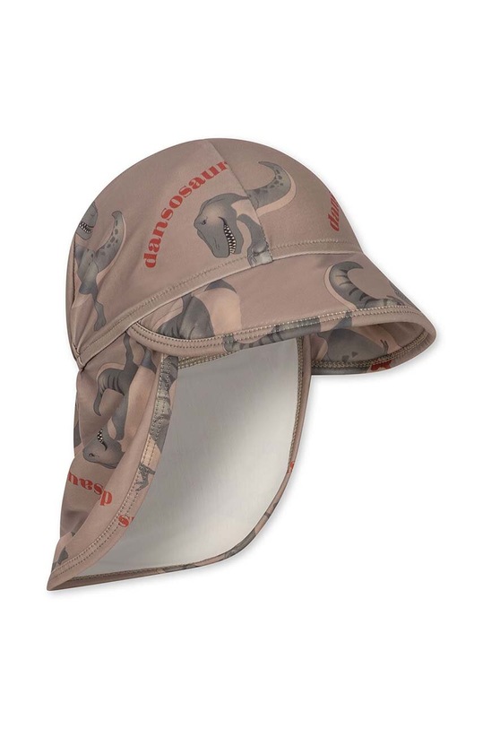 Konges Sløjd czapka z daszkiem dziecięca pozostałe brązowy KS4618