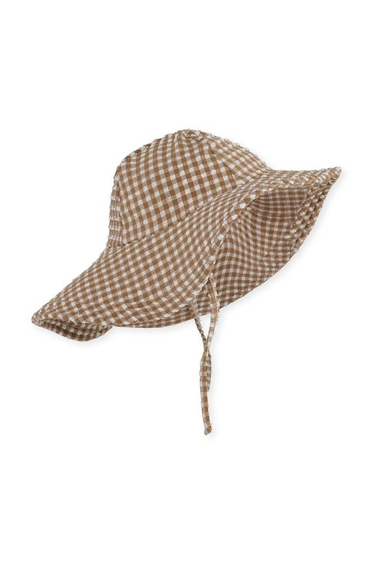 Detský klobúk Konges Sløjd ostatné béžová KS4676