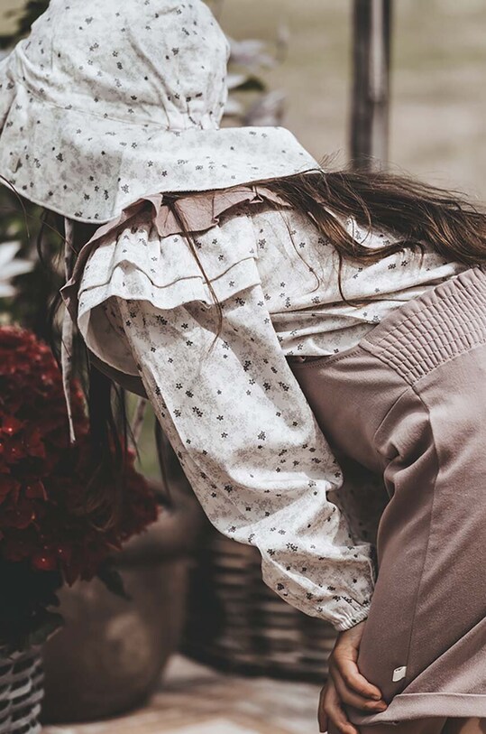 Дитяча бавовняна панама That's mine CILLA бавовна бежевий 000434