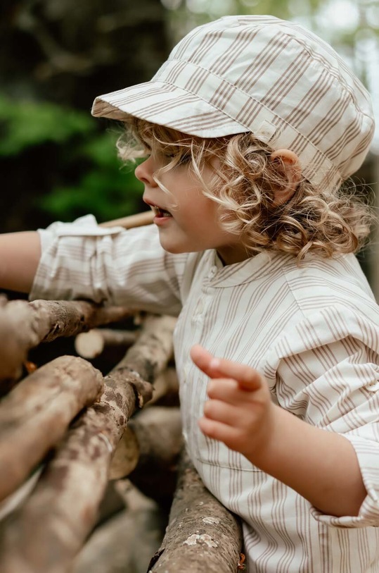 Pamučna kapa za djecu That's mine 534 Planet friendly bež 000534