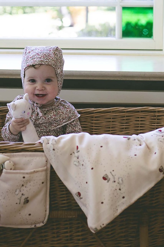 That's mine czapka dziecięca ESME 007135 różowy SS24