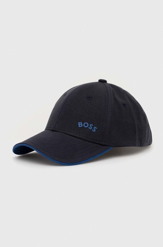 BOSS șapcă de baseball din bumbac BOSS GREEN bumbac bleumarin 50483507