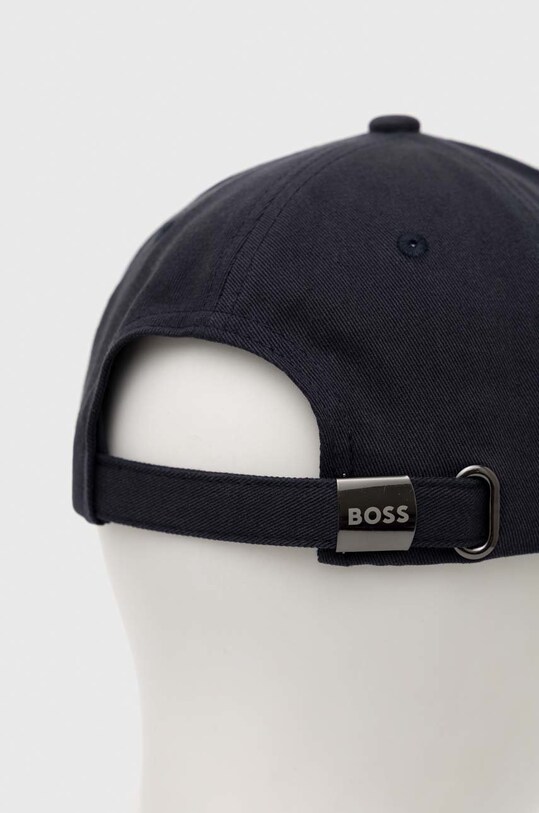 Аксесуари Бавовняна бейсболка BOSS BOSS GREEN 50483507 темно-синій