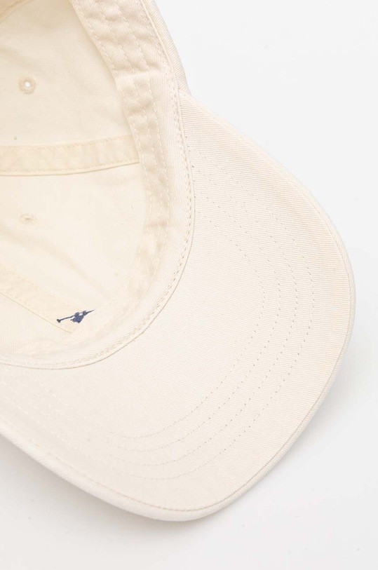 Бавовняна бейсболка Polo Ralph Lauren бежевий 710667709