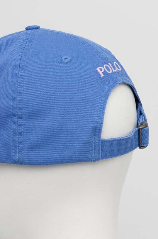 Polo Ralph Lauren berretto da baseball in cotone blu 710667709