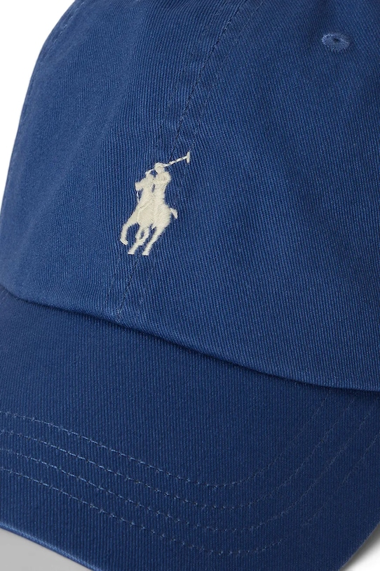 Akcesoria Polo Ralph Lauren czapka z daszkiem bawełniana męska 710667709 niebieski