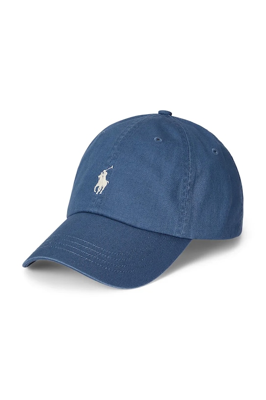 Polo Ralph Lauren czapka z daszkiem bawełniana bawełna granatowy 710667709