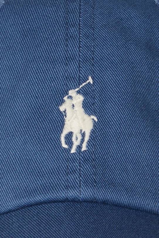 Akcesoria Polo Ralph Lauren czapka z daszkiem bawełniana 710667709 granatowy