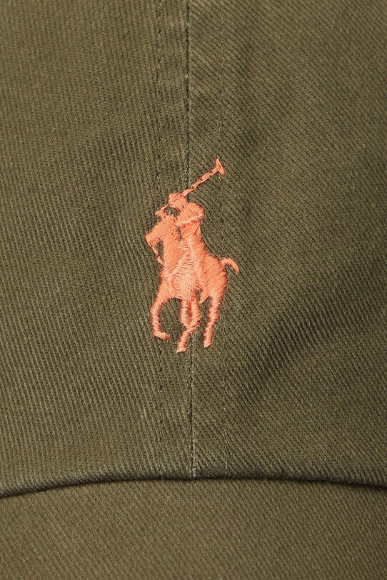 Polo Ralph Lauren czapka z daszkiem bawełniana zielony 710667709