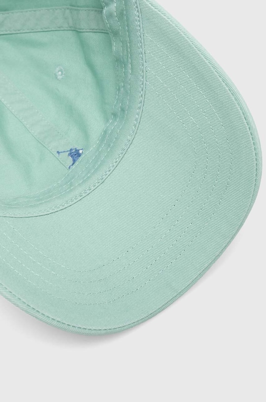 Bombažna bejzbolska kapa Polo Ralph Lauren zelena 710667709