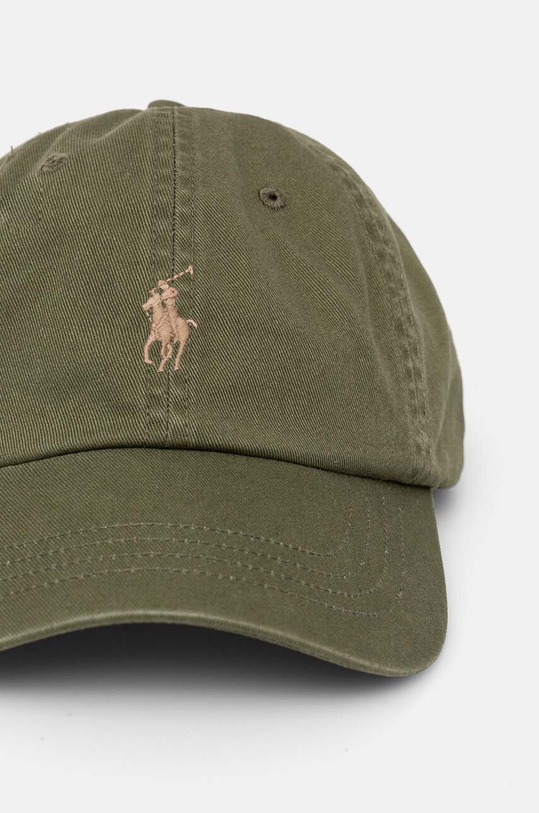 Polo Ralph Lauren czapka z daszkiem bawełniana 710667709 zielony SS25