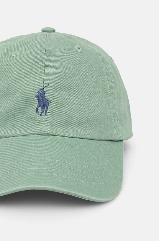 Polo Ralph Lauren czapka z daszkiem bawełniana 710667709 zielony AW25