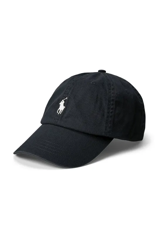 Bavlnená šiltovka Polo Ralph Lauren bavlna čierna 710667709